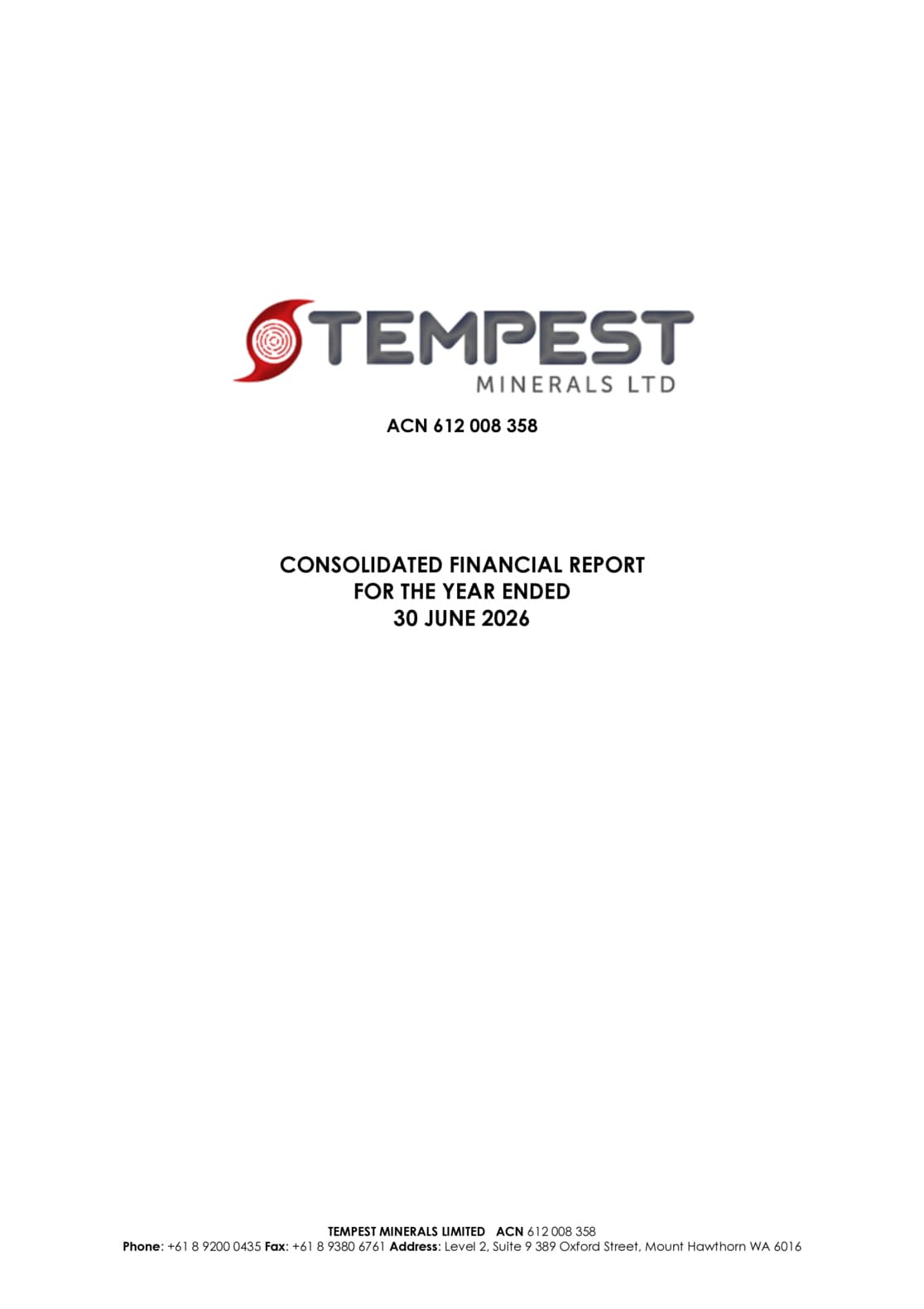 Annual Report 2026